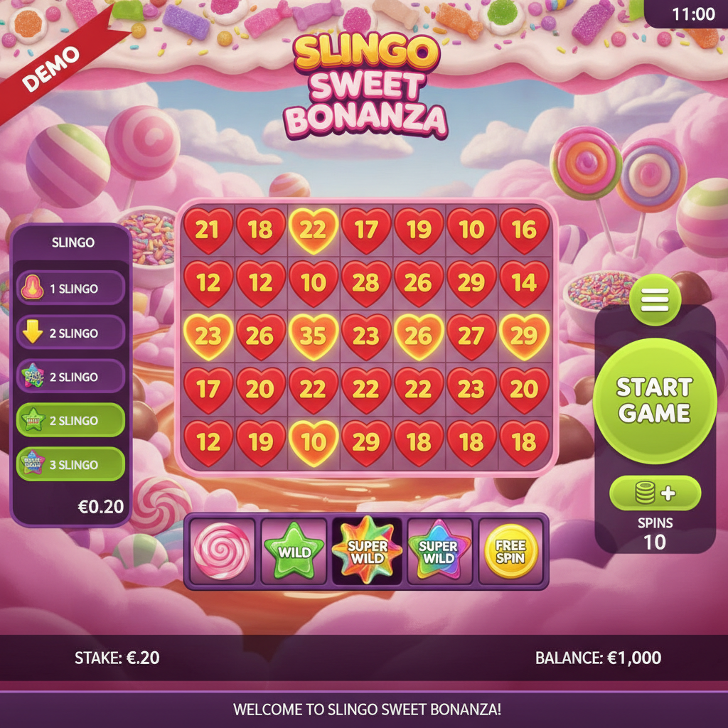 Slingo Sweet Bonanza